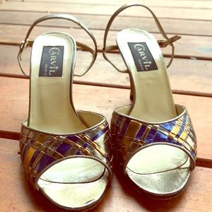 Vintage Carvil Paris heels, size 37